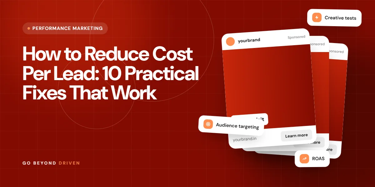 How to reduce cost per lead on Google and Meta ads