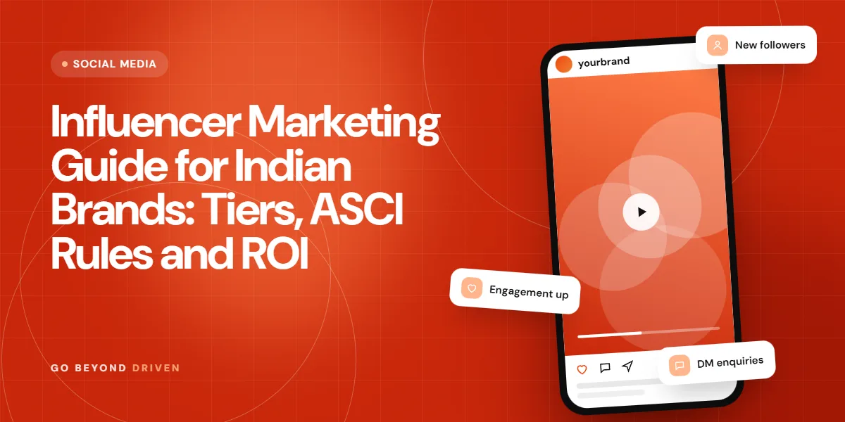 Influencer marketing in India guide showing creator tiers from nano to macro