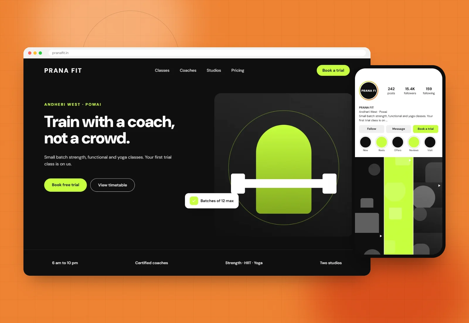 Prana Fit Studio case study by Go Beyond Driven