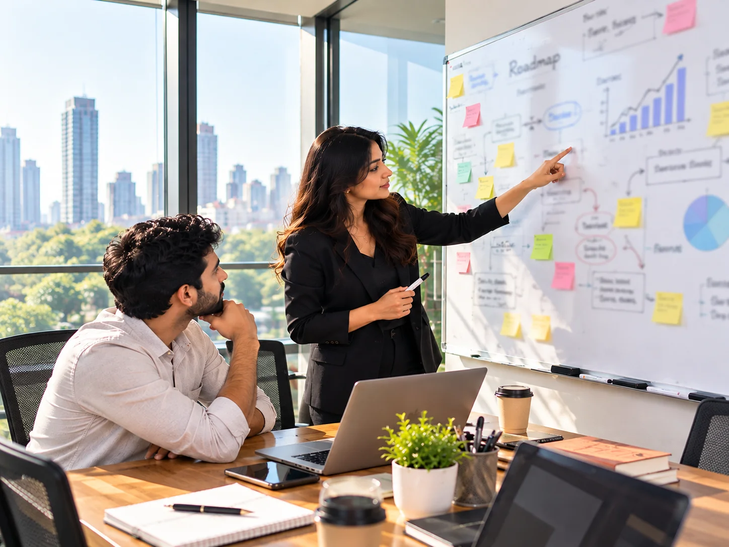 Business growth strategy and planning session at Go Beyond Driven