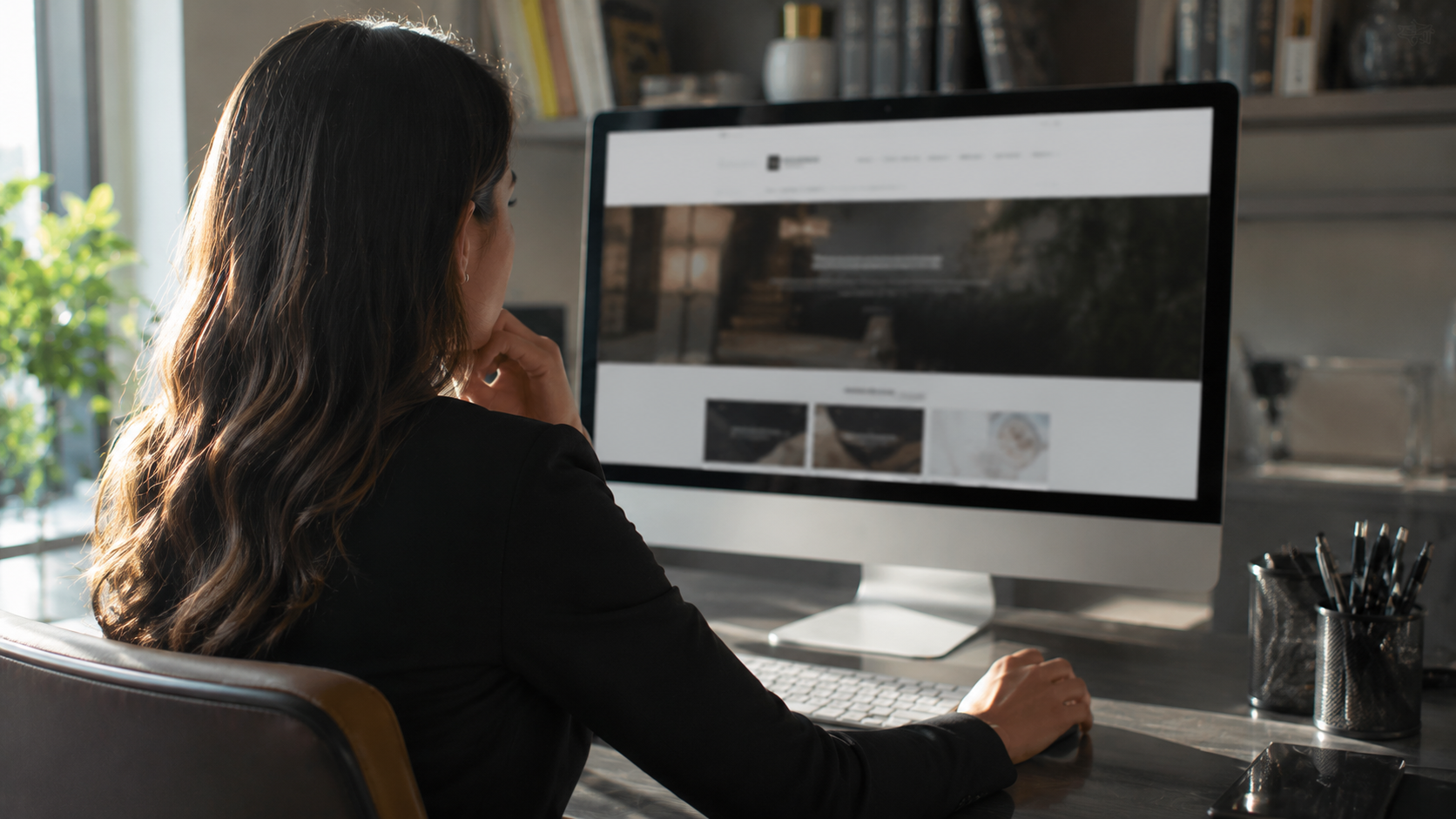 SEO optimized business website design elements