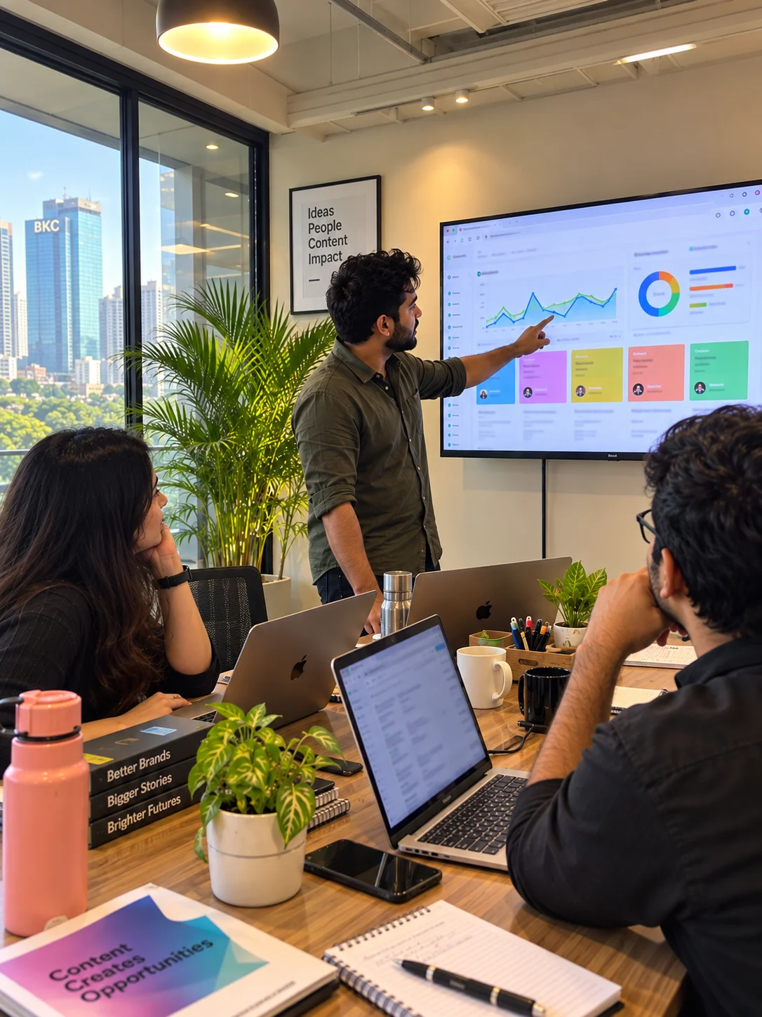 Content marketing agency Mumbai background