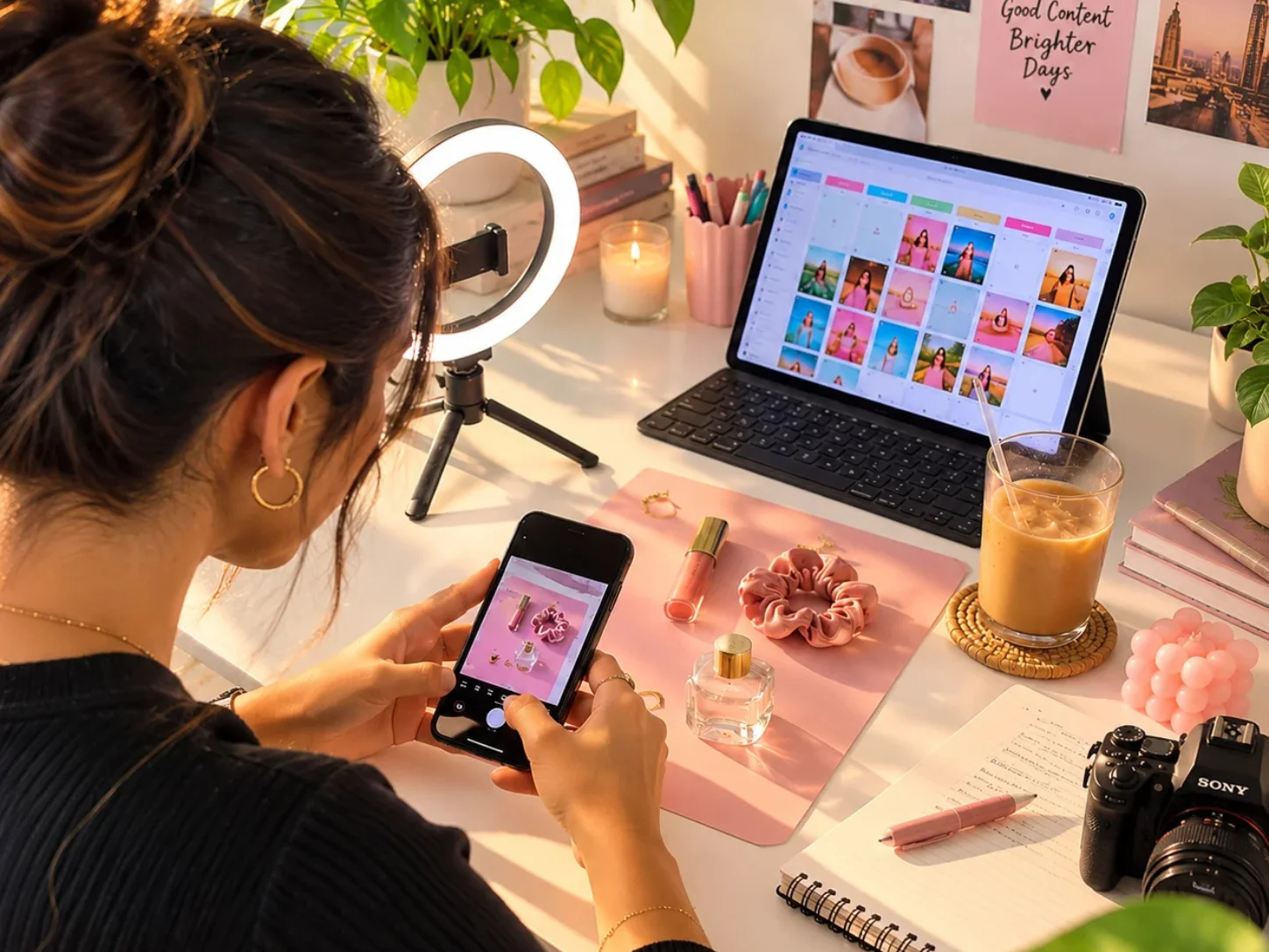 Social media content creation strategy
