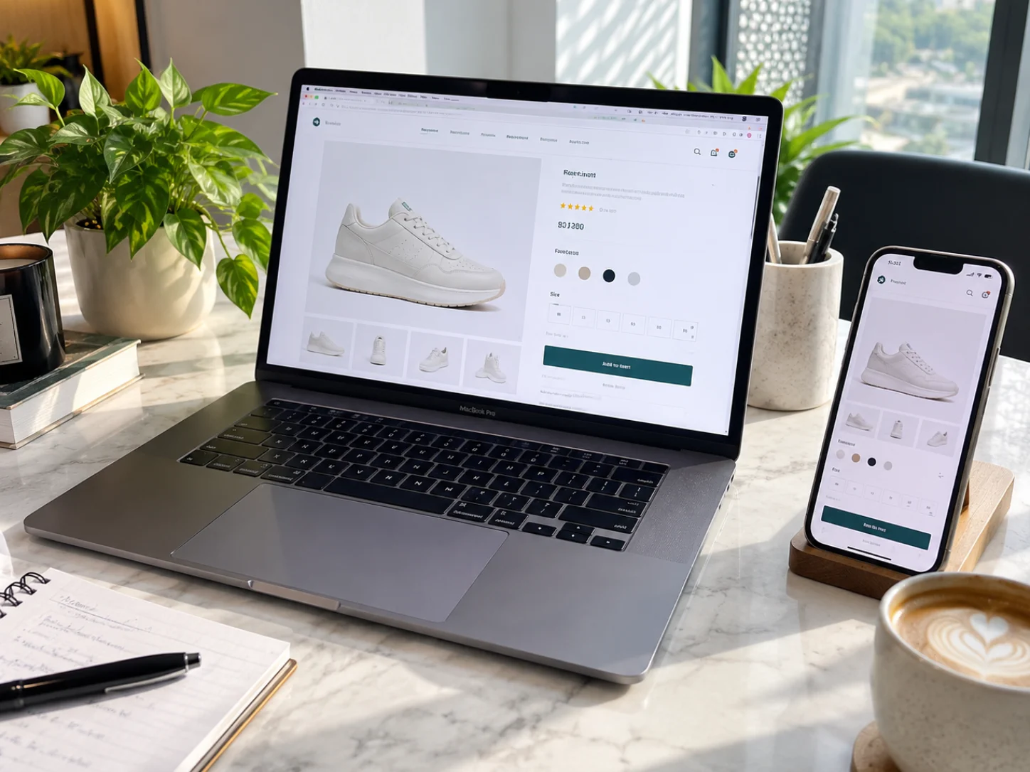 E-commerce website analytics and reporting